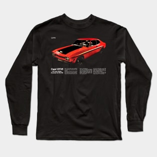 FORD CAPRI GT - advert Long Sleeve T-Shirt